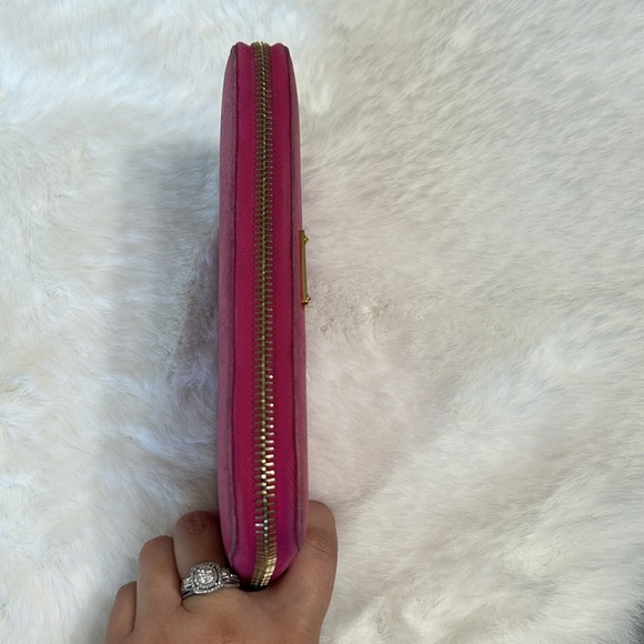 Fendi Pink Leather Crayons long zippy wallet - Picture 9 of 17